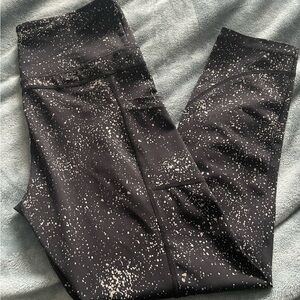 ZYIA Black and White Patterned Leggings